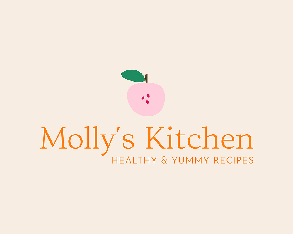 Molly's Kitchen - logo on background