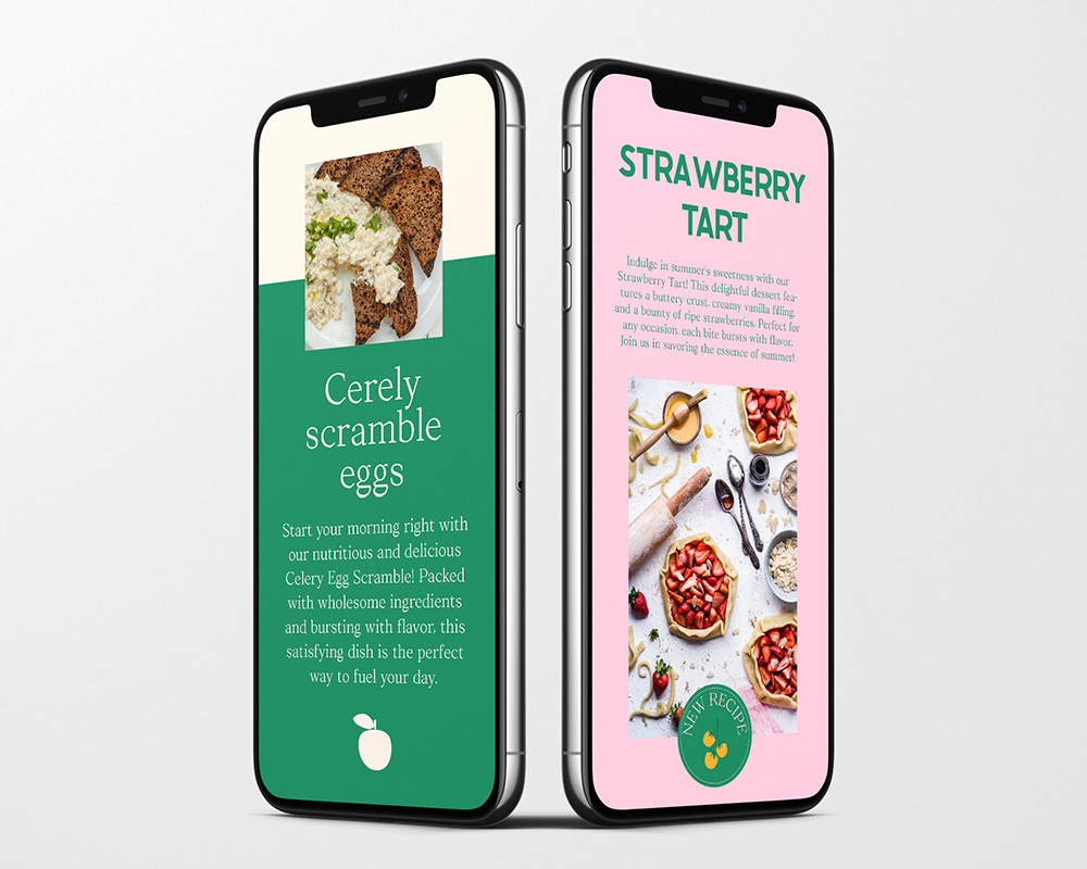 Molly's Kitchen - phone mockup